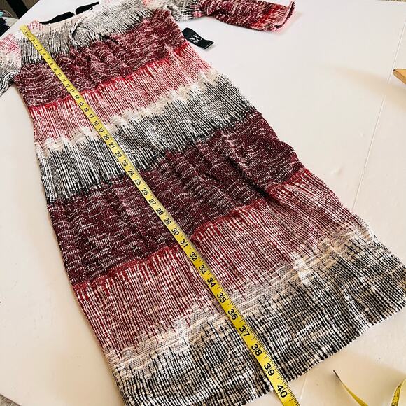 New York & Company Tweed Three Quarter Sleeve Dress Size XS NWT - Picture 6 of 6